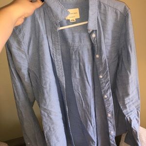 Aeo Button down boyfriend shirt